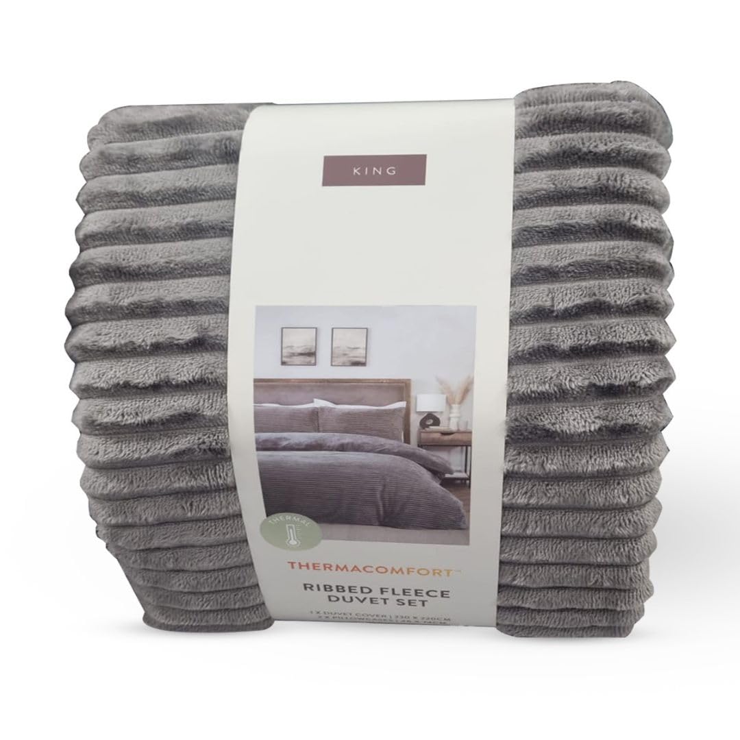 M&H Ultra-Soft Faux Fur Duvet Cover Set | Luxury Winter Bedding | Cozy Reversible Fluffy Quilt Cover with Pillowcases | Machine Washable, Easy Care,Soft Touch | Available in Single, Double, King Sizes