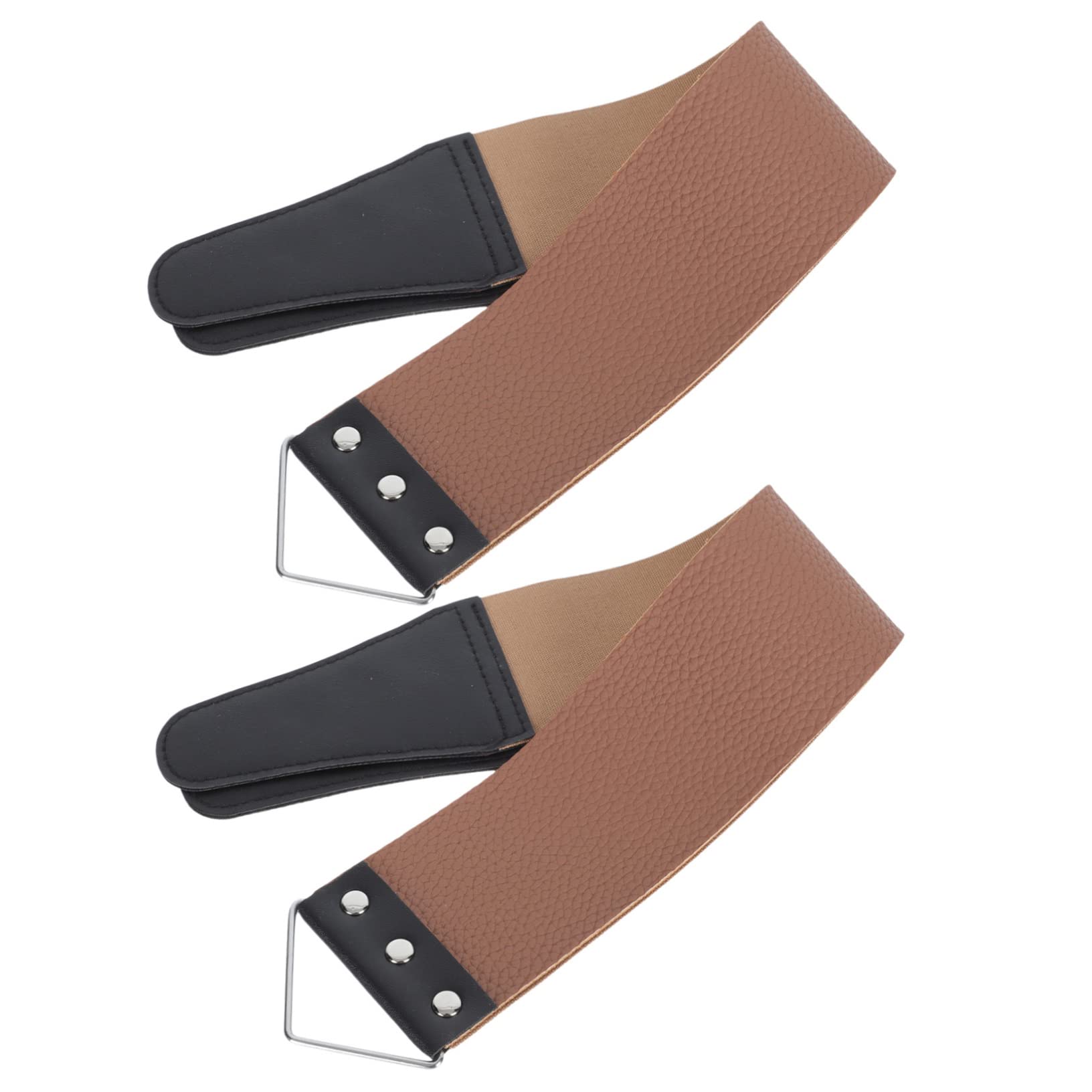 Mikinona Barber Shop Razor Strop Sharpening Tool for Razor and Shaver Practical Strop High Efficiency Easy to Use Random Color