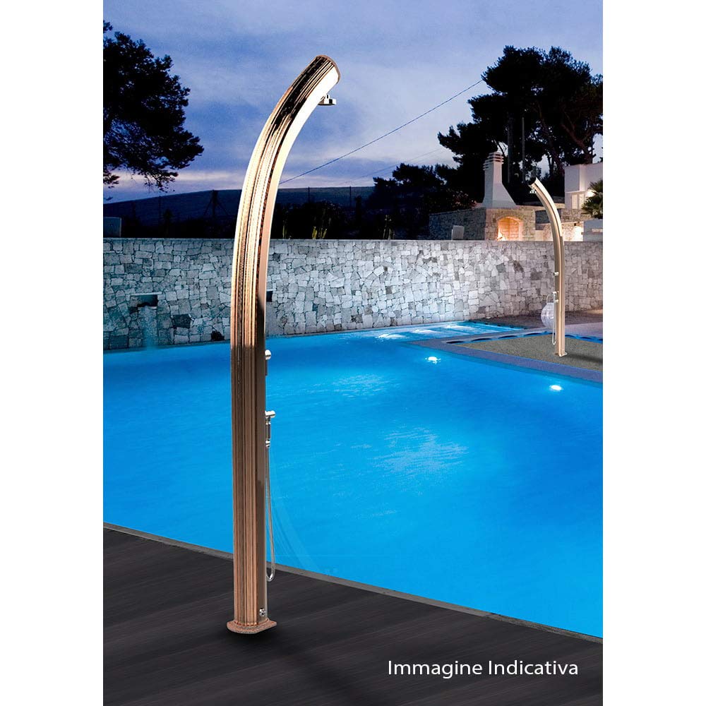 Doccia Solare da Giardino Temporizzatore e Lavapiedi Jolly Top Line Zaffiro