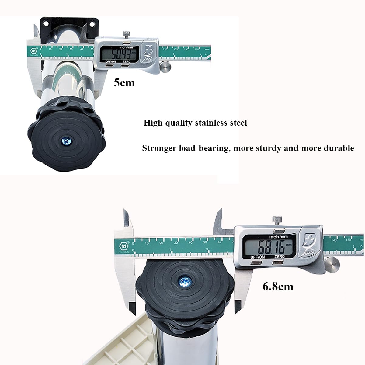 Base Ajustable para Lavadora, Soporte Lavadora Antivibracion Largo/Ancho 42cm-66cm Altura 28cm-31cm Carga de 400kg Soporte para Congelador para Lavadora Nevera Secadora 8 Pies Fijos Gray