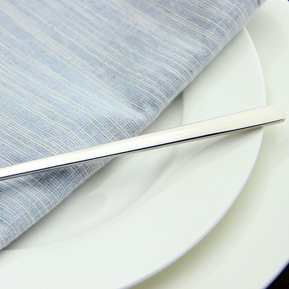 Long Handle Spoon, Coffee Stirrers, Ice Tea Spoon Stainless Steel Iced Teaspoon for Mothers Milks Tea Mixing Cocktail Stirring Coffee Milkshake Cold Drink, Set of 6 (210 mm) 2