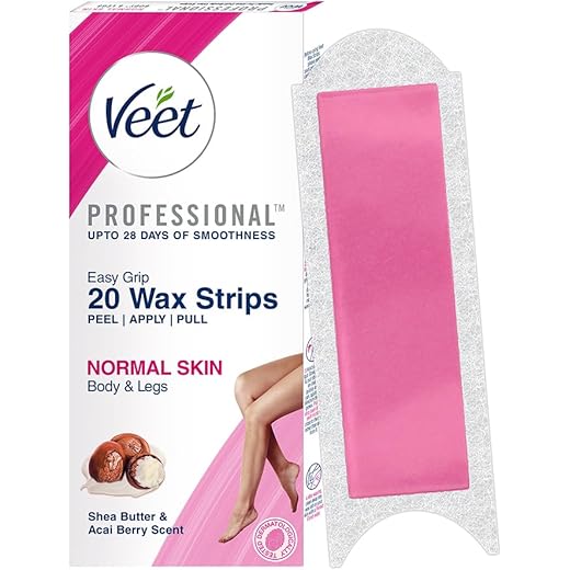 Veet Full Body Waxing Strips Kit 20 Strips