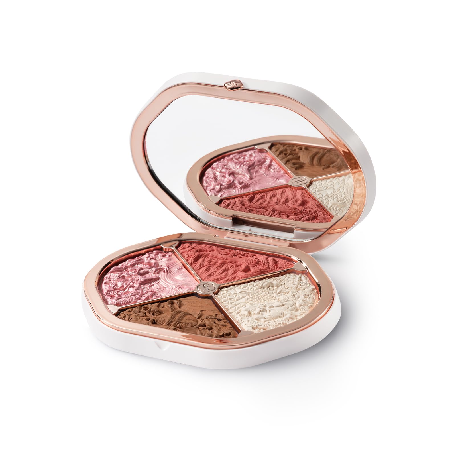 FLORASIS Eastern Beasts Sculpting Makeup Palette (Ode to Embroidery) (02 Eastern Beast, 1 Count)