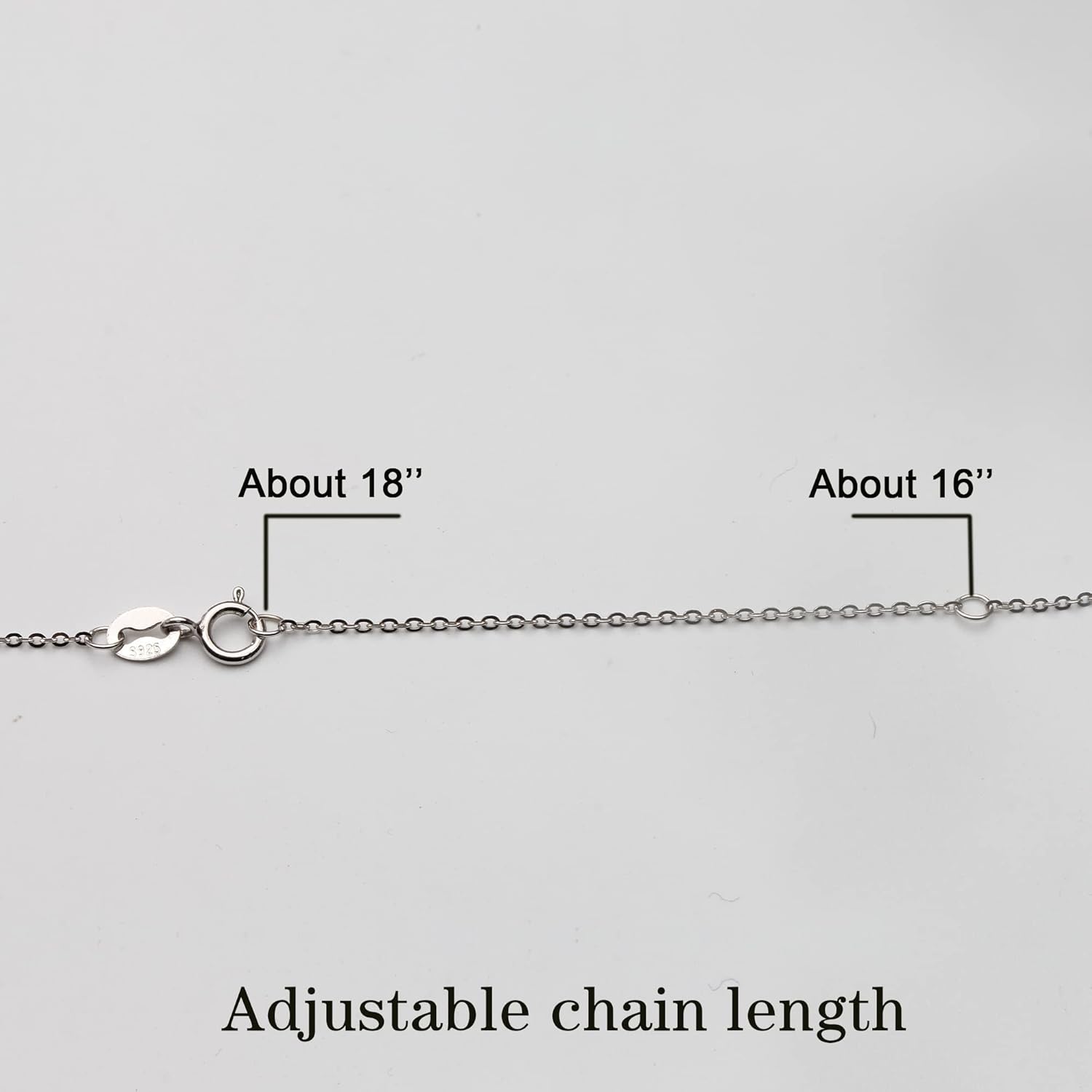 925 Sterling Silver Freshwater Cultured Black Pearl Pendant Necklace Fine jewelry Women Birhday Gifts… - Image 3