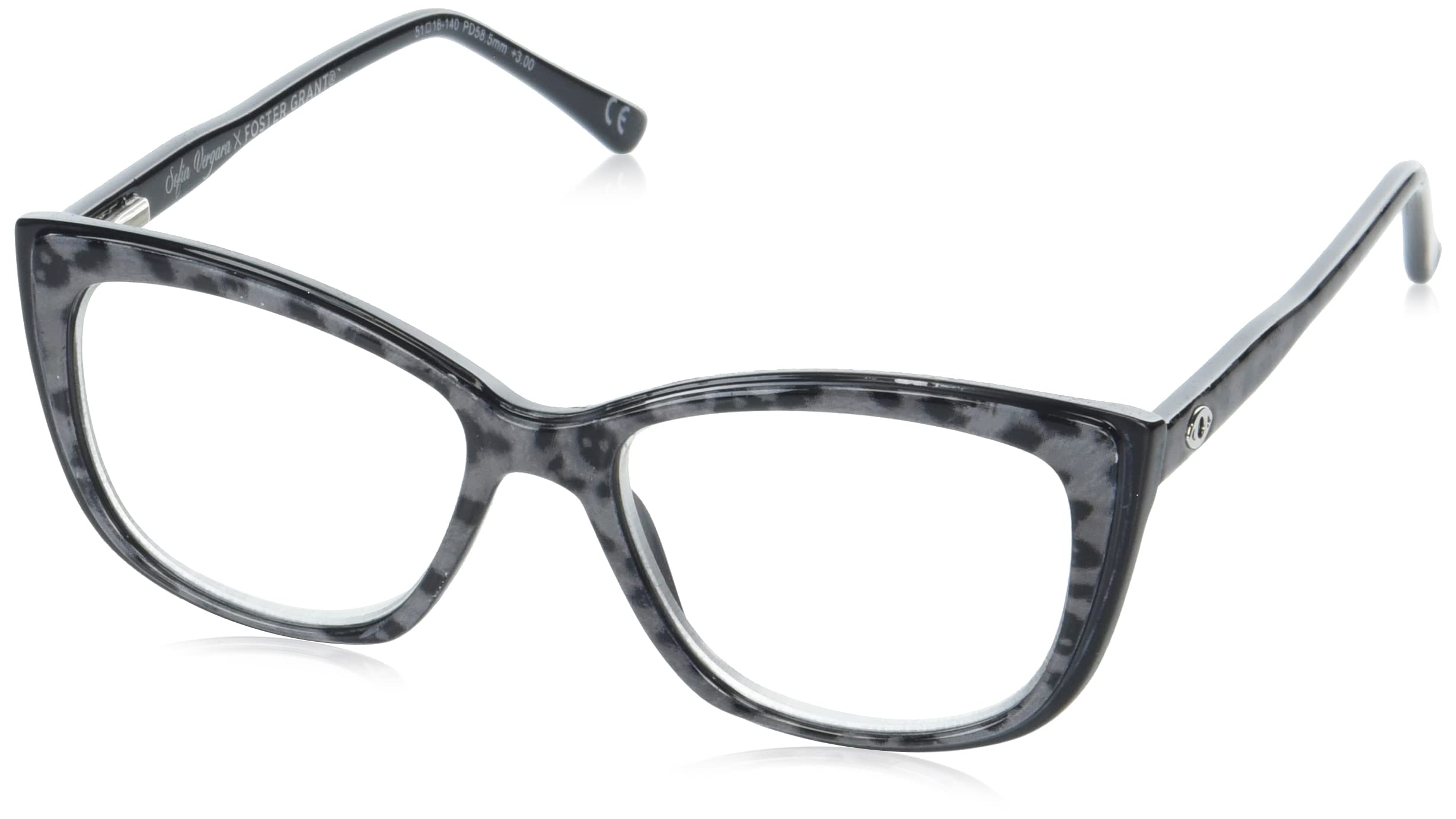 Sofia Vergara x Foster Grant Women's Gloria Reading Glasses Square