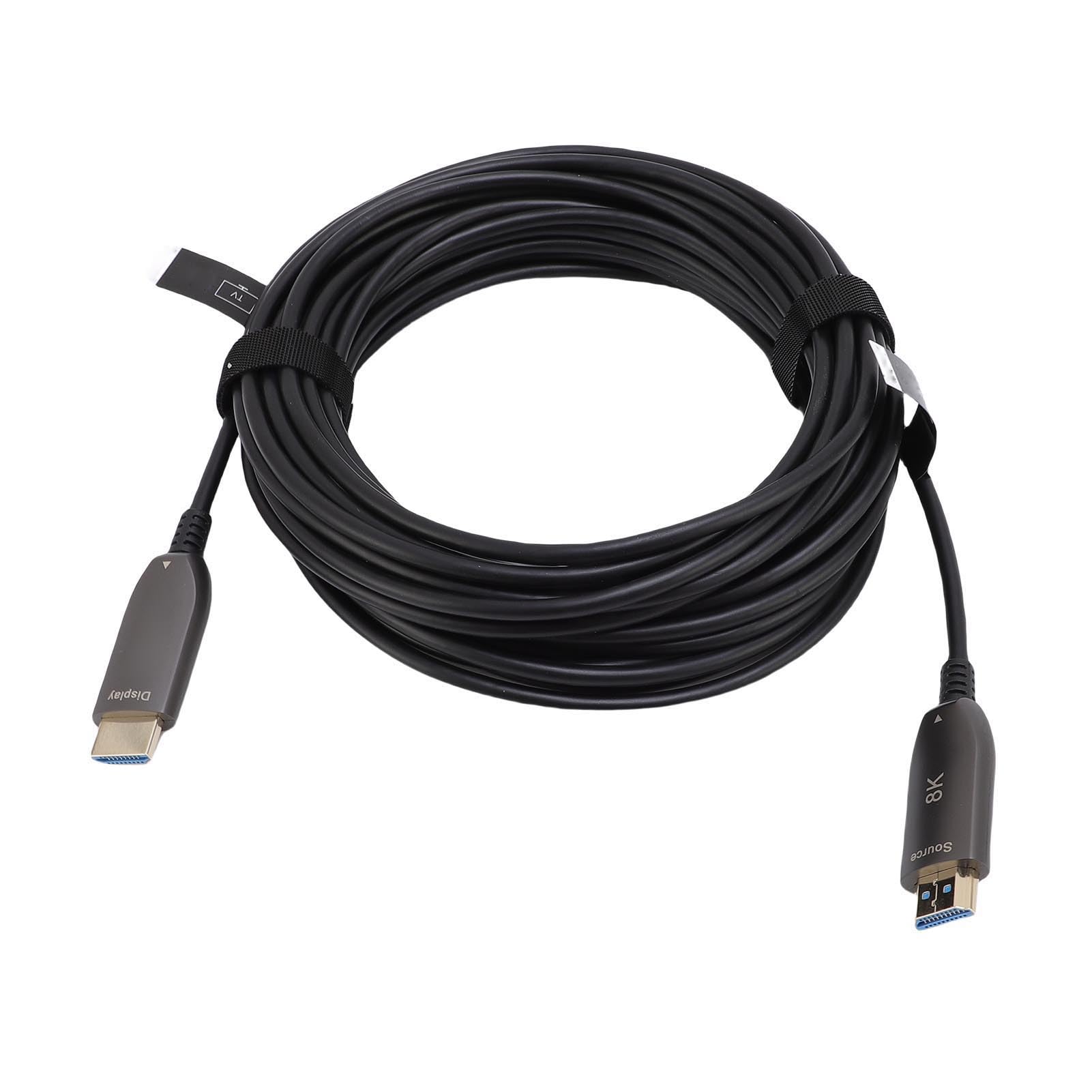 Cavo in Fibra Ottica HD 8K Cavo Ad Alta Definizione con Risoluzione 60HZ per il Monitoraggio della Sicurezza Dell'home Cinema in Ufficio