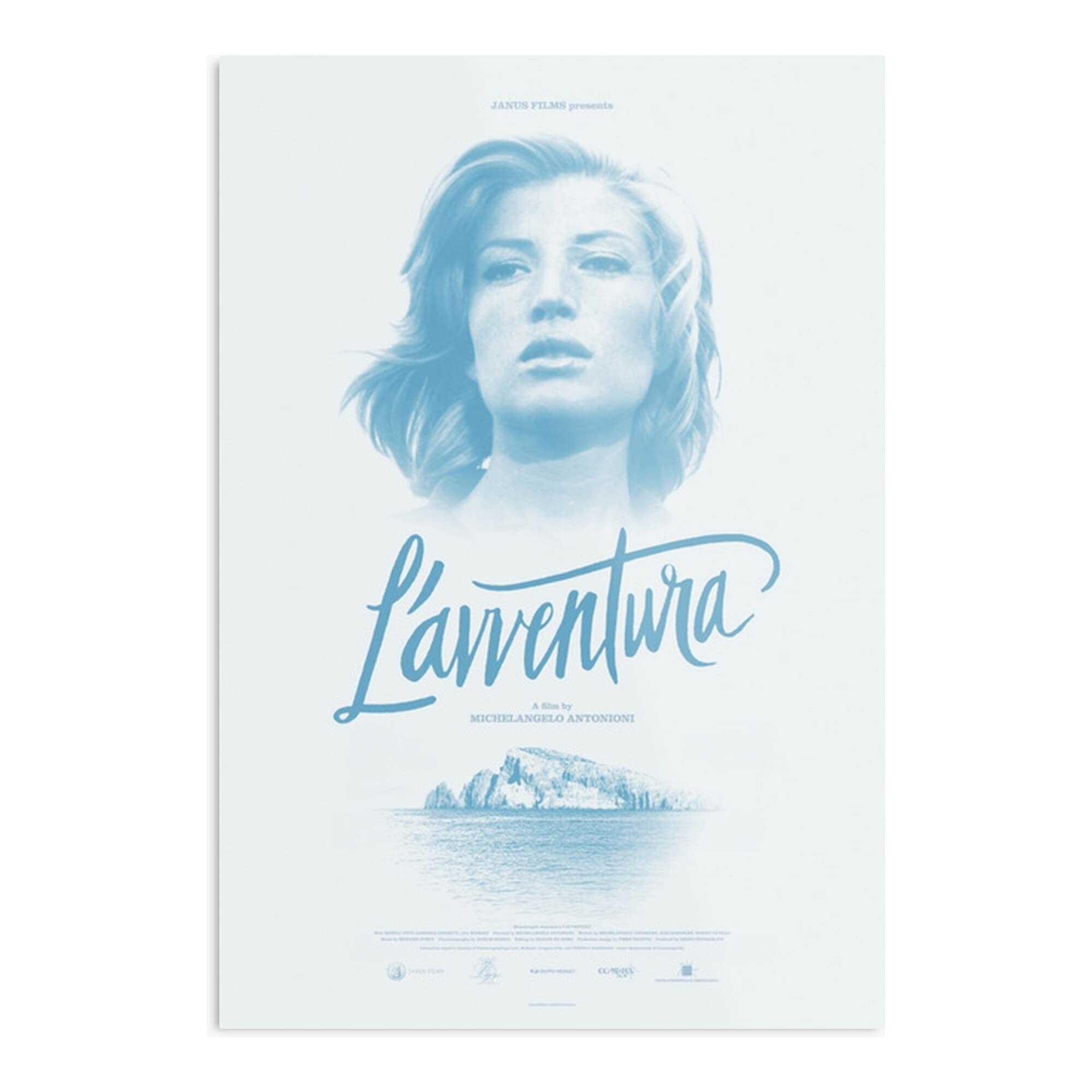 Amazon.com: valungtung Cool Retro Mystery Movie Vintage Auteur Drama L  Avventura Print Modern Typographic Poster Girl Boss Office Decor  Motivational Poster Dorm Room Wall: Posters & Prints