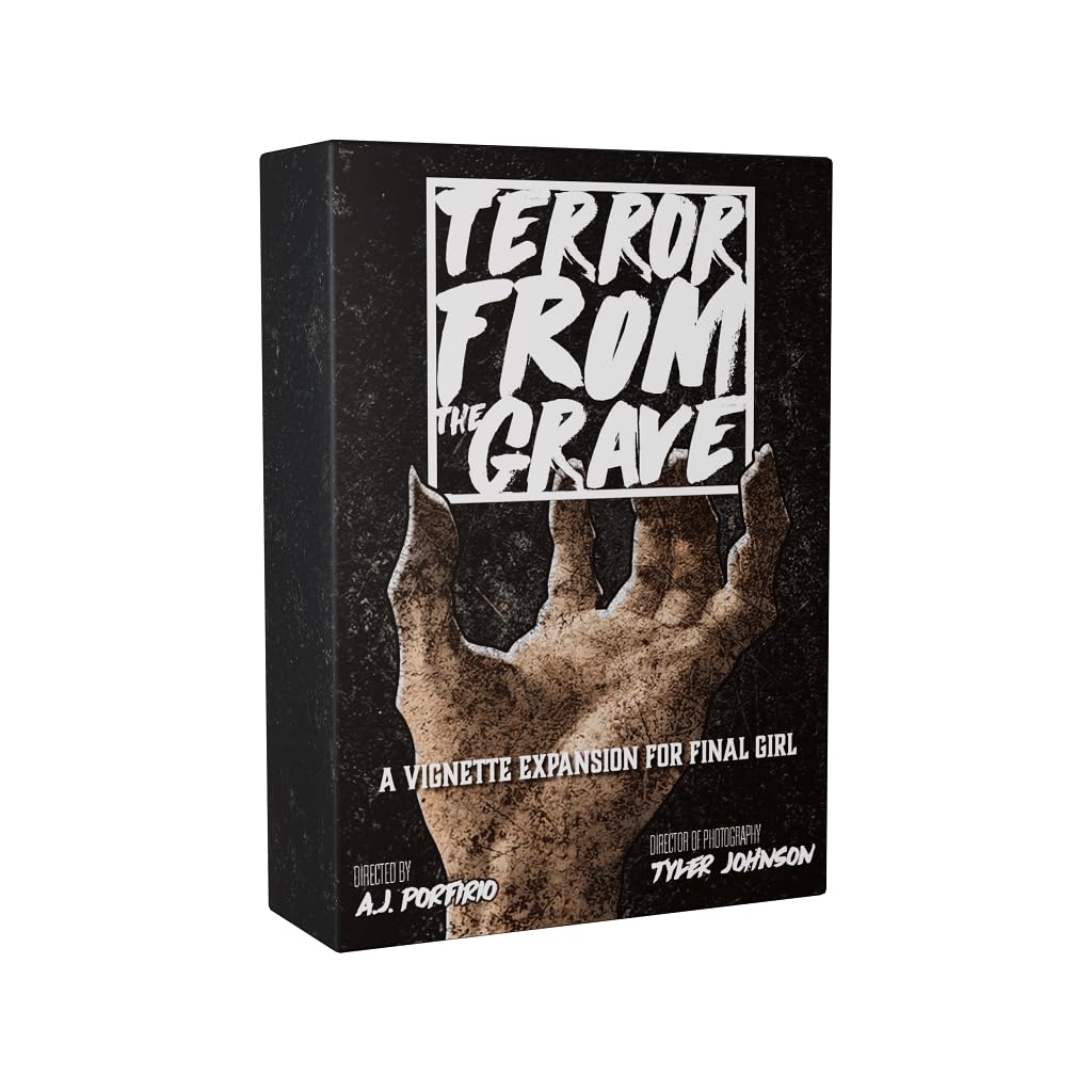 Final Girl: Terror from The Grave - Vignette Film Box - Horror Board Game Expansion for Final Girl – Teens & Adults Ages 14+