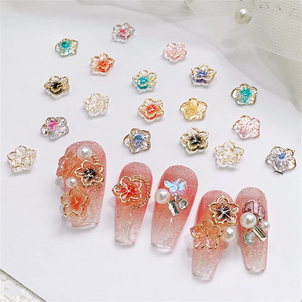 3dネイルパーツ ネイルパーツ デコ パーツ ネイル Amazon.co.jp: ネイルパーツ 桜 花 立体 ネイルデコパーツ 100個