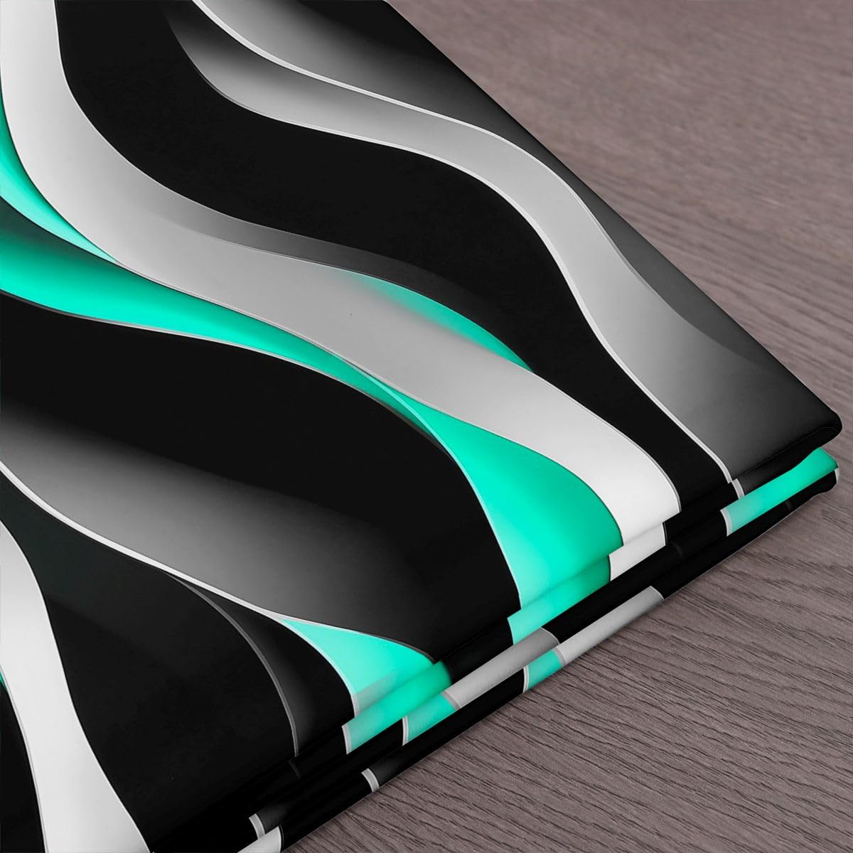 Homewish Tessuto a righe geometriche Ombre by The Yard
