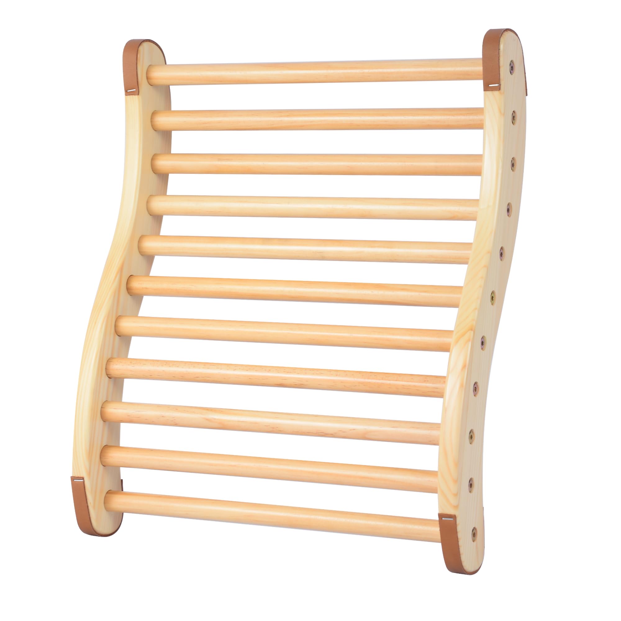 Sauna Backrest Wooden Sauna Accessories （Assembly Required） Non-slip Comfort Sauna Backrest Ergonomic S-shaped Sauna Backrest Relaxes the Back Pine Sauna Backrest Suitable for Sauna Environment-image-46