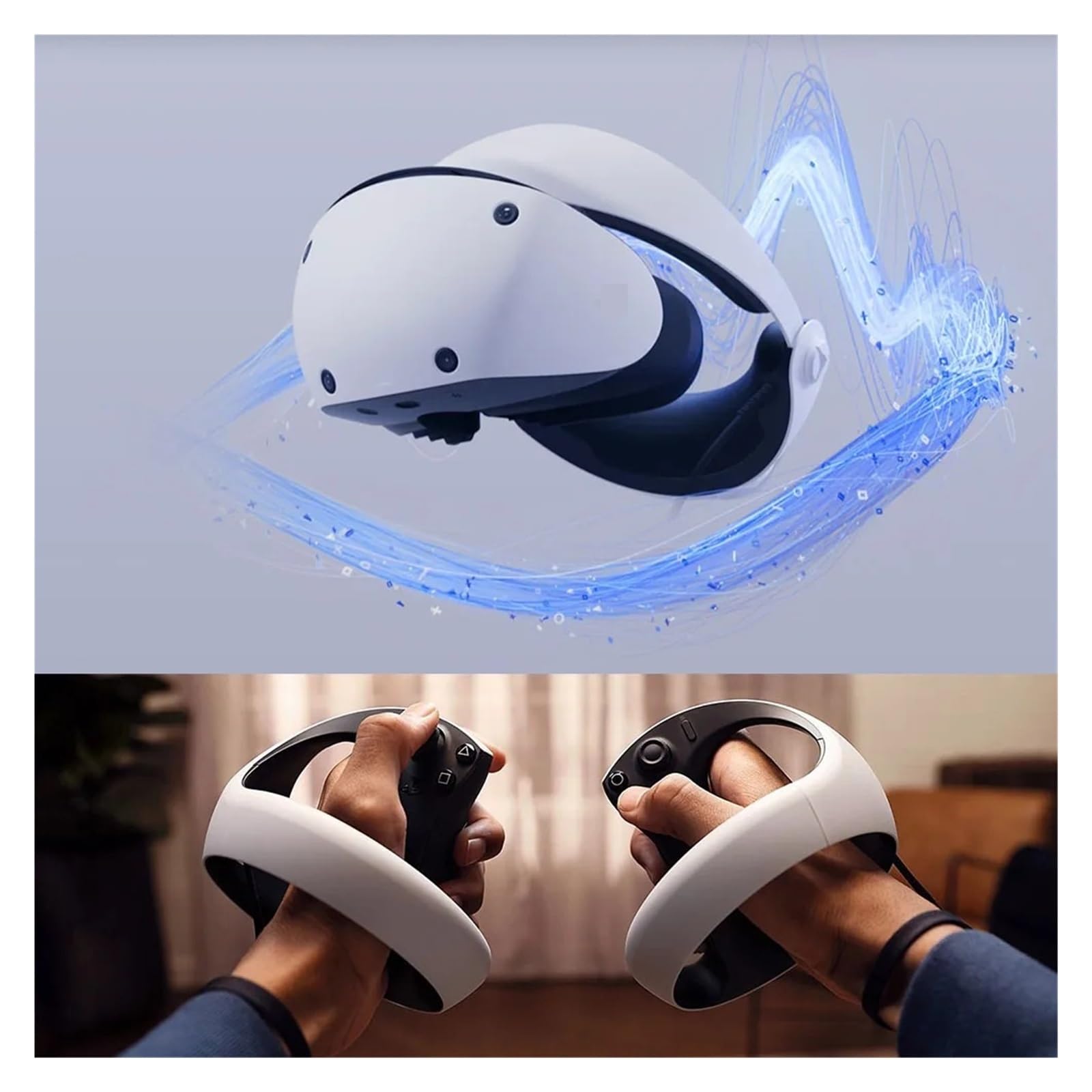 Compatible For Sony PlayStation VR2 Horizon OLED Display 120Hz Motion Sensor Vr Headset With Cameras For PS5 Games Videogame Vr Device