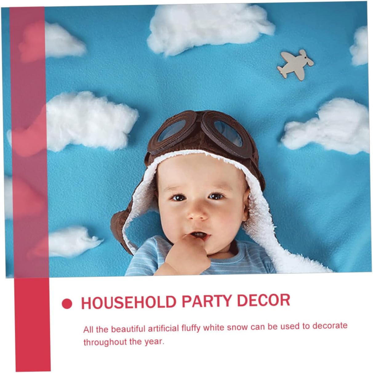 STOBAZA 2Pcs Artificial Snow Blanket for Christmas Decor Soft Fake Snow Carpet for Winter Decorations for Holiday Parties and Christmas Village Displays