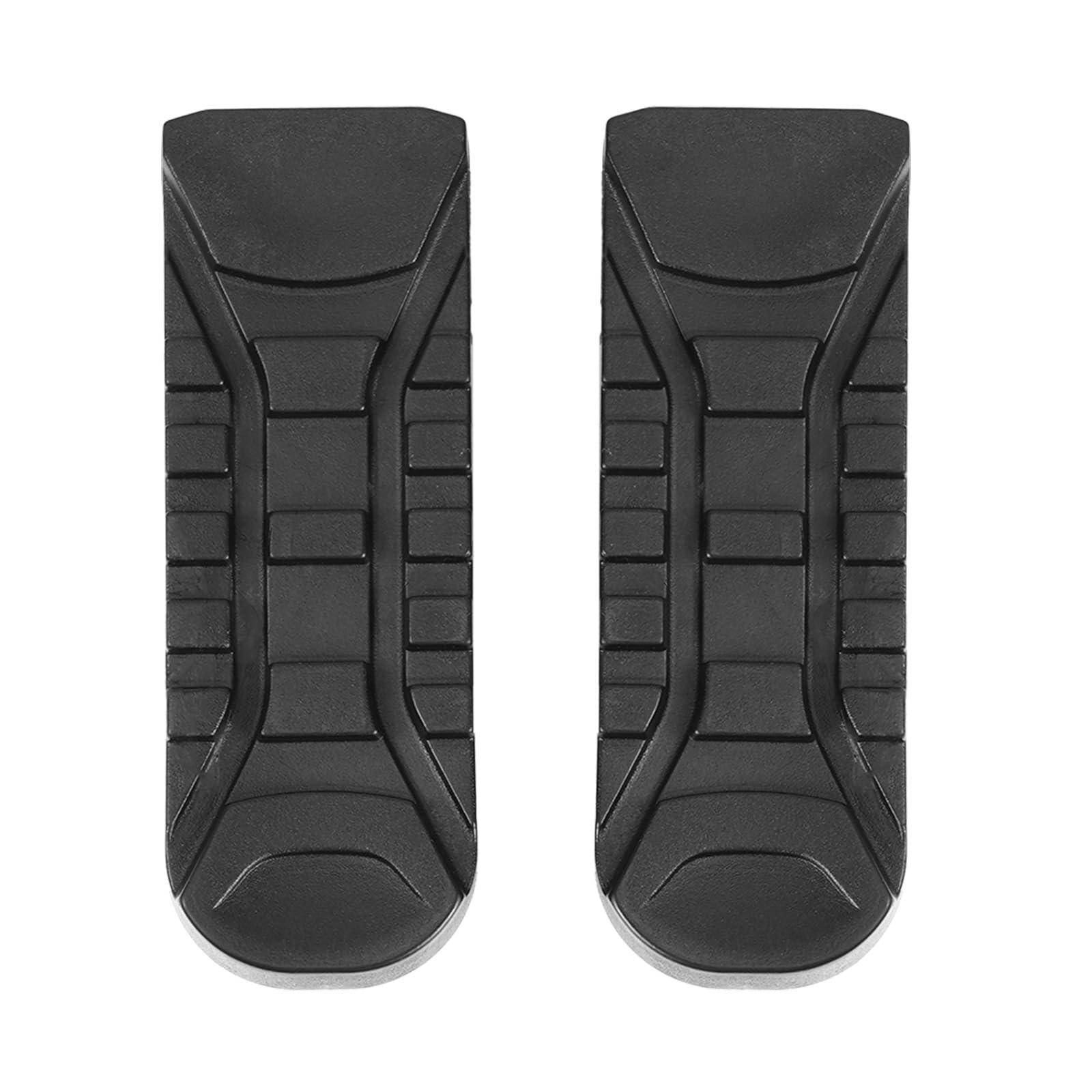 NICECNC Copertura in gomma nera per pedane anteriori compatibile con BMW R1250GS Adventure 2019-2023, R1250GS 2018-2023, R1200GS Adventure 2012-2018, F850GS 2018-2023, S1000XR 2015-2020, copertura per