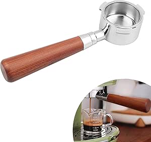 Amazon.com: VIA CREMA Bottomless Portafilter 54 mm Bottomless Naked