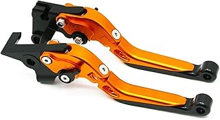 Motorcycle brake lever, Microdreamブレーキクラッチレバー、互換性があります B-M-W F750GS F850GS 2018 2019.オートバイ CNC調整可能な折りたたみブレーキクラッチレバー拡張可能なハン...