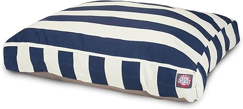 Miniatura 60 de Majestic Pet Villa - Cama rectangular para perro, lavable, cama antideslizante y cómoda para mascotas, cama de jaula con funda extraíble lavable,