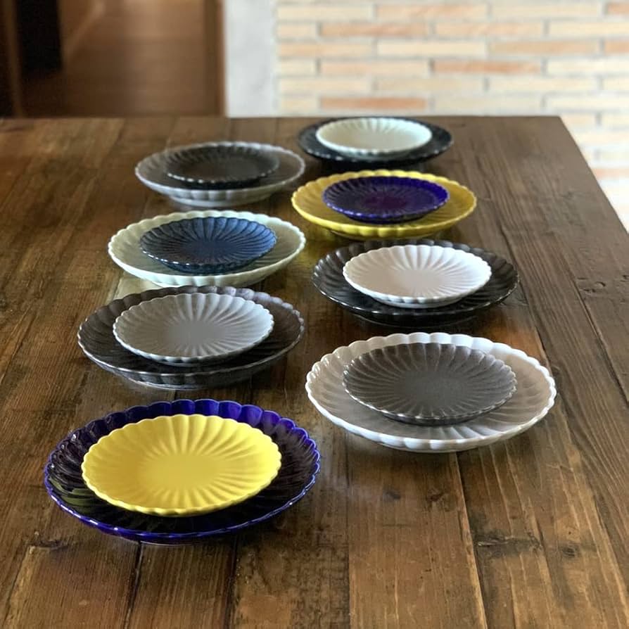 ケン  輪花 りんか 2枚セット  プレート カレー器 Amazon | 輪花 リンカ 花皿 22cm パスタ皿 カレー皿 ワン