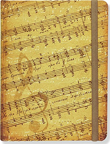 Music Journal Peter Pauper Press notebook musique solfège A5