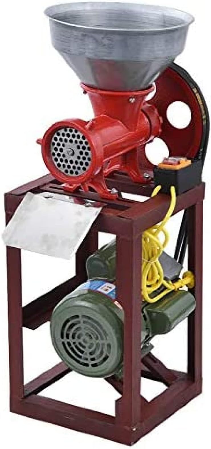 GuanLaoGe 2.2KW 1400R/Min Heavy Duty Commercial Automatic Electric Meat Grinder Machine Mincer Pepper Chicken Skeleton Bone Grinder 220V,Gigh End