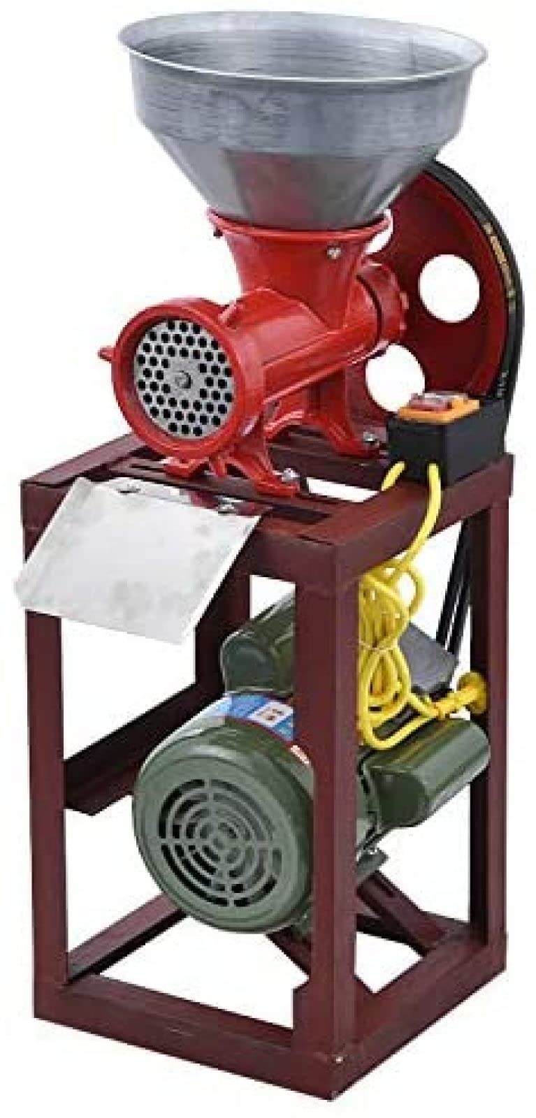 GuanLaoGe 2.2KW 1400R/Min Heavy Duty Commercial Automatic Electric Meat Grinder Machine Mincer Pepper Chicken Skeleton Bone Grinder 220V,Gigh End