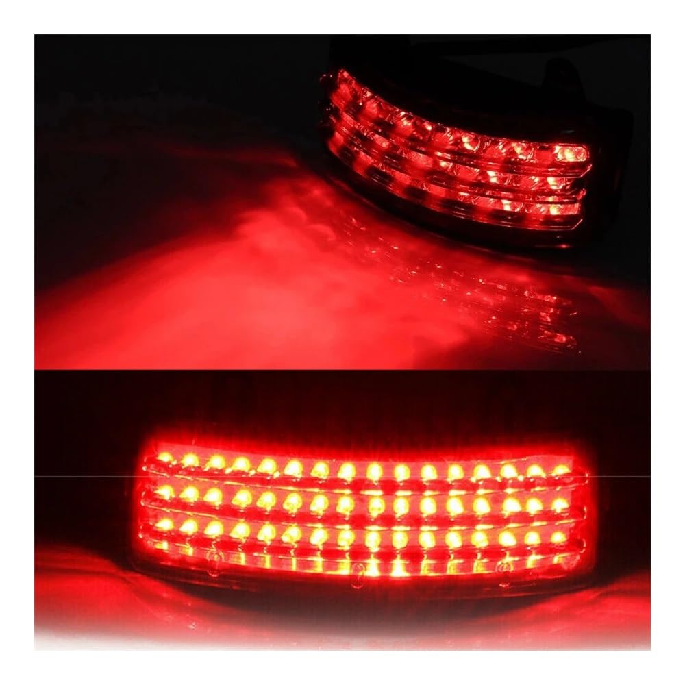 DAGMARA Freno Luce Stop Moto Indicatore di Direzione per Moto LED Stop Freno Fanale Posteriore per per Davidson FLHX/FLTRX per Street per Glide per Touring
