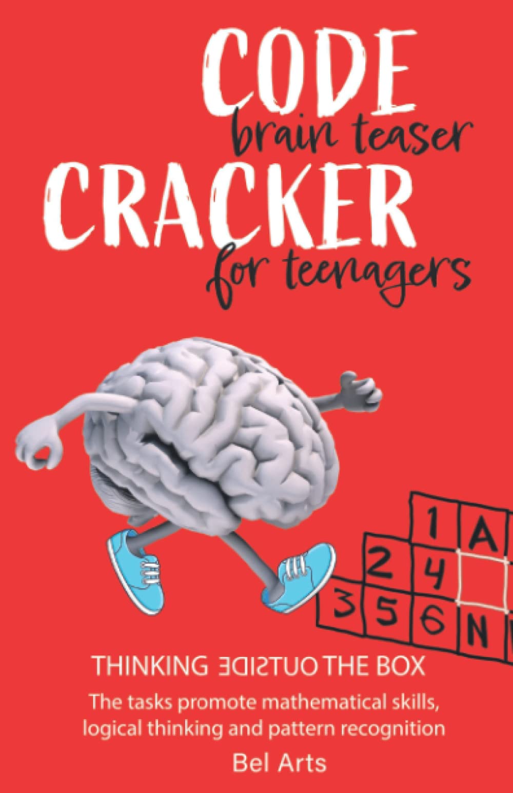CODE CRACKER: code breaker book for teenagers. funny Brain teasers to identify patterns, promote logical thinking and math skills