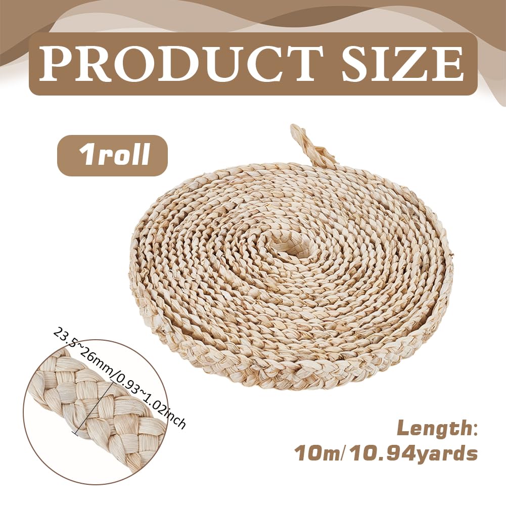 Amber Beads Gevlochten Riem - Beige | Rotan / Stro | 90 x 4,5 cm - Fashion Favorite Amber Beads Gevlochten Riem - Beige | Rotan / Stro | 90 x 4,5 cm - Fashion Favorite