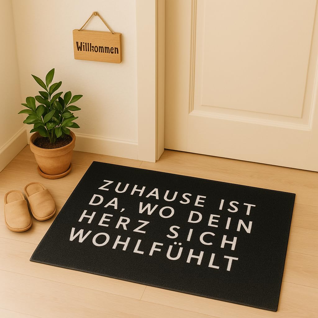 Rutschfeste Fußmatte „Sie Haben Ihr Ziel Erreicht“ – Witziger Schmutzfang Für Eingangsbereich