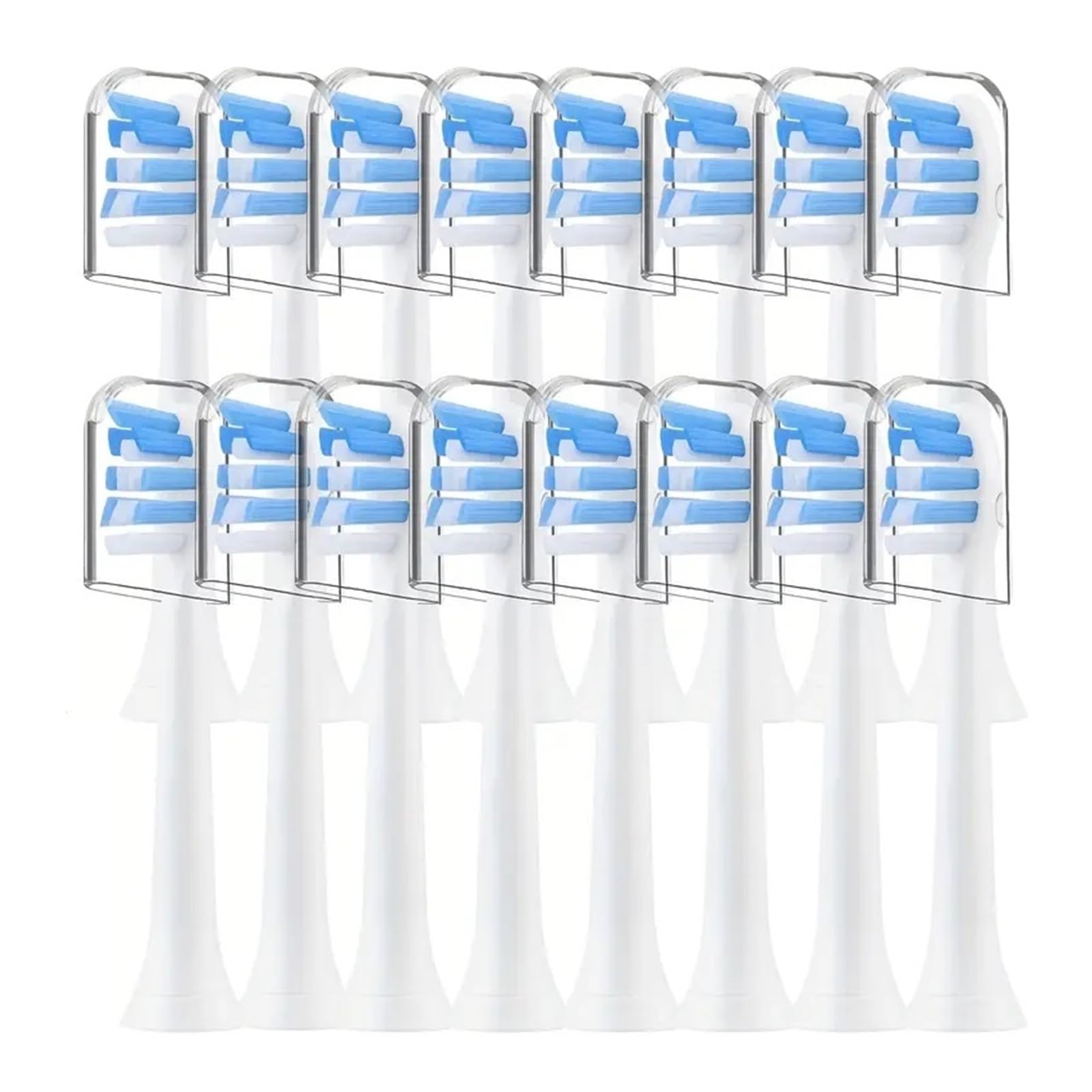 Testine for spazzolino da 4-16 pezzi compatibili con elettrico(16pcs)