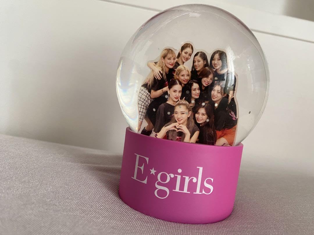 Amazon.co.jp: E-girls LOTS OF LOVE スノードーム : おもちゃ