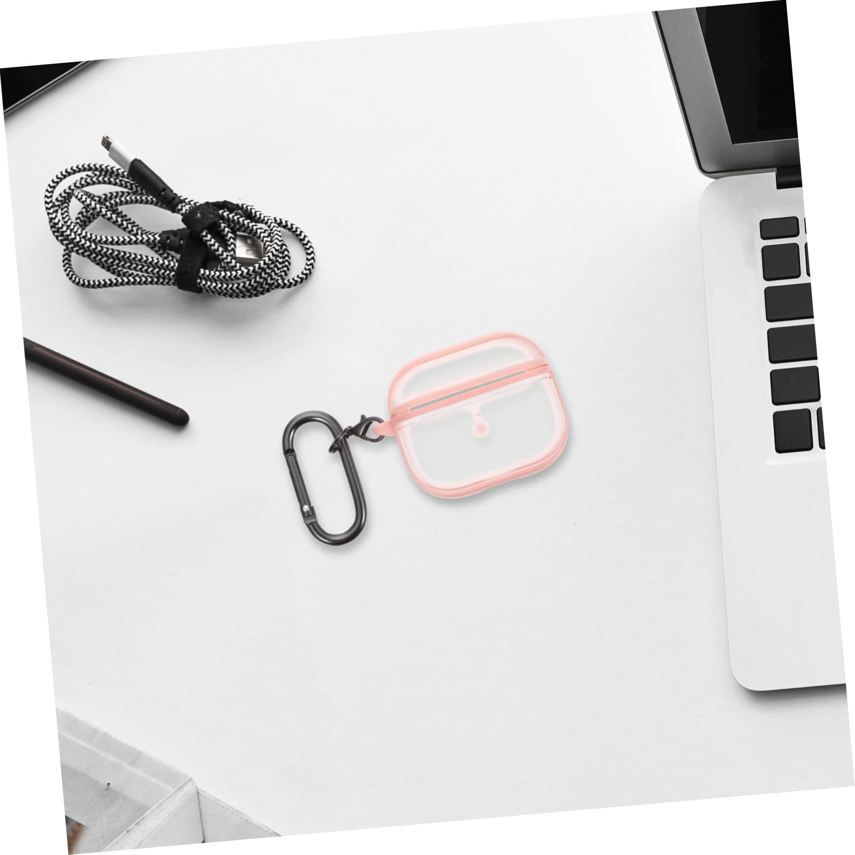 BESTonZON 5juegos Funda Protectora para Auriculares Inalámbricos Estuche De TPU Compatible Ligera y Portátil Protección contra y Arañazos para y