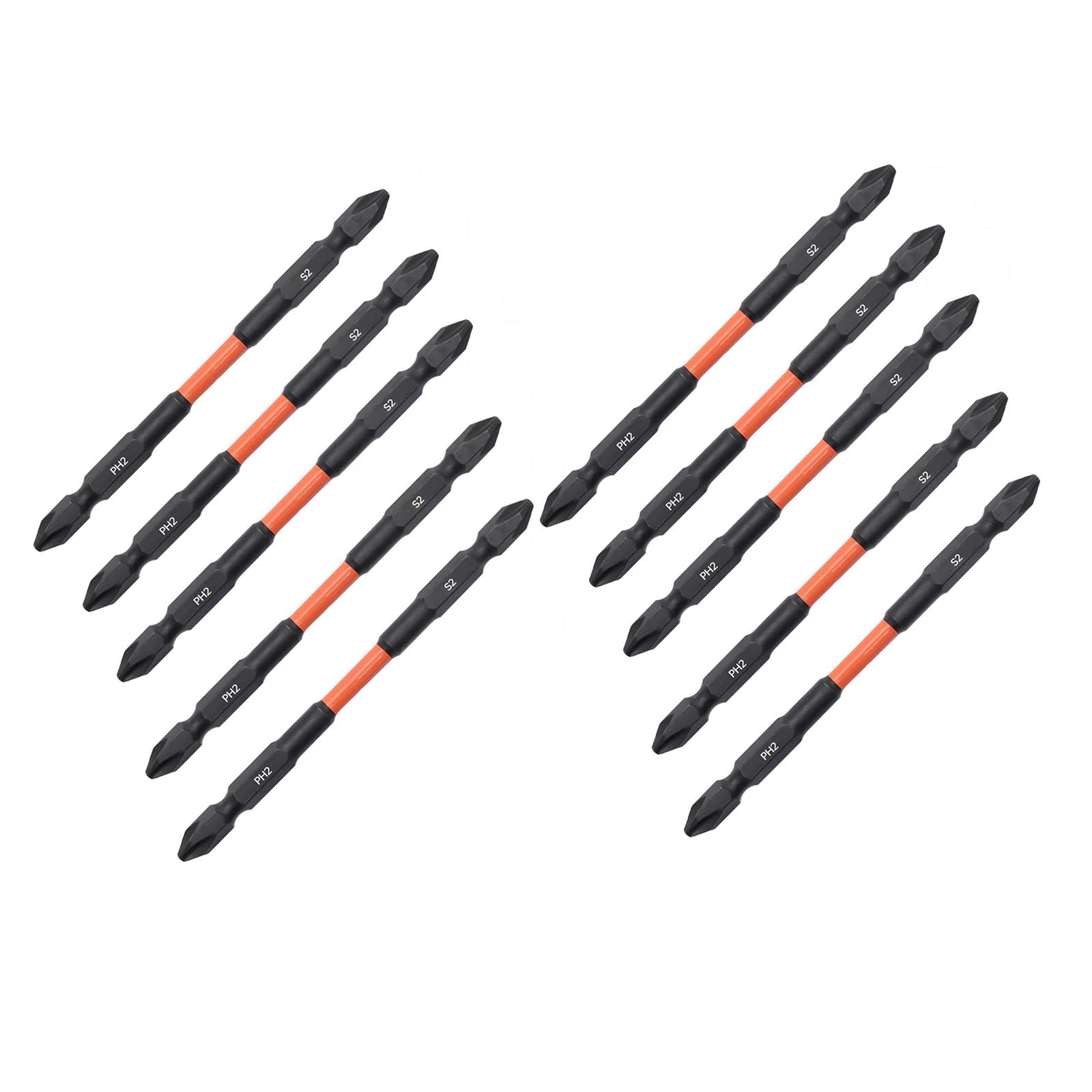 Minglea 110 Mm Double Ended Crosses Bits With Black Phosphate For Enhanced Stability In Various Applications Black Phosphate Coated Bits