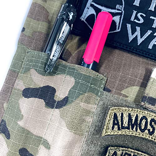 Military Green Leader Book Cover, Army Tactical Notebook Cover, OCP Book Cover - Thumbnail 5