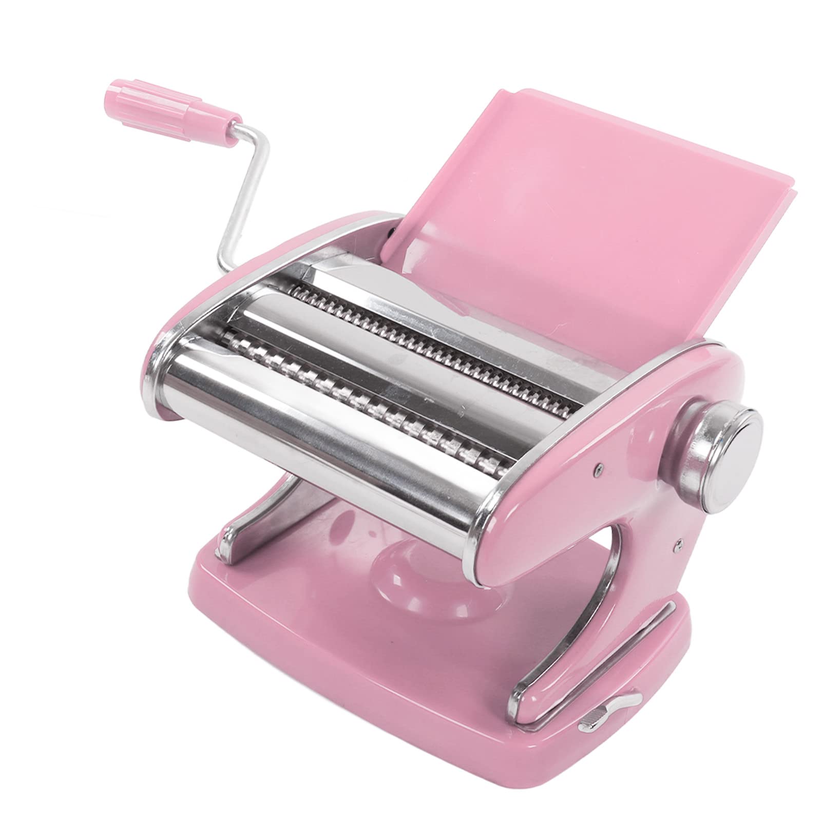 Cocoarm Máquina para Hacer Pasta Máquina para Hacer Pasta Manual de Acero Inoxidable con Base de Succión Prensa y Cortador de Fideos Multifunción para Casera Masa de Lasaña Uso por Familias (Ventosa