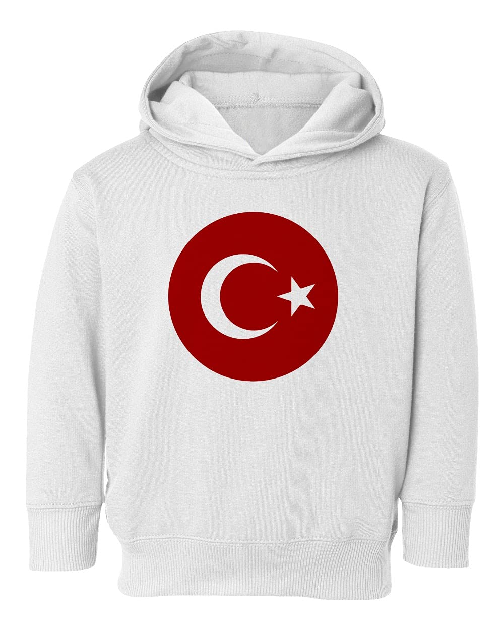 Flaura Europea Soccer 2020 Turkey #3 Merih DEMIRAL Jersey Style Little Kids Girls Boys Toddler Hooded Sweatshirt (White, 5T)