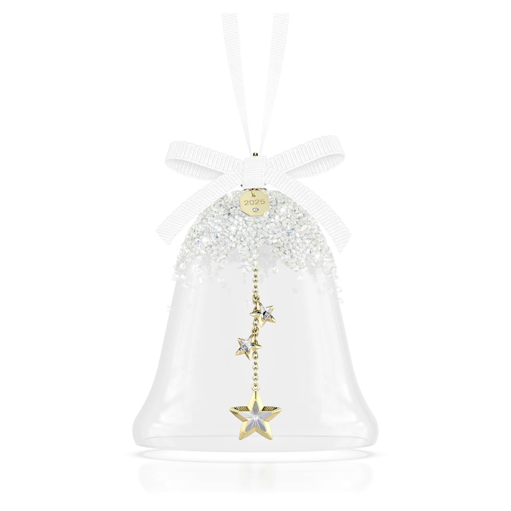 Swarovski White Annual Edition Bell Ornament 2025