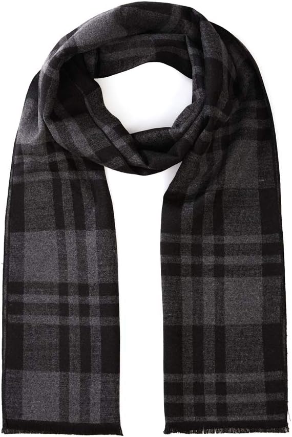 FULLRON Men Winter Scarf Soft Warm Long Cashmere Feel Scarves - Image 2