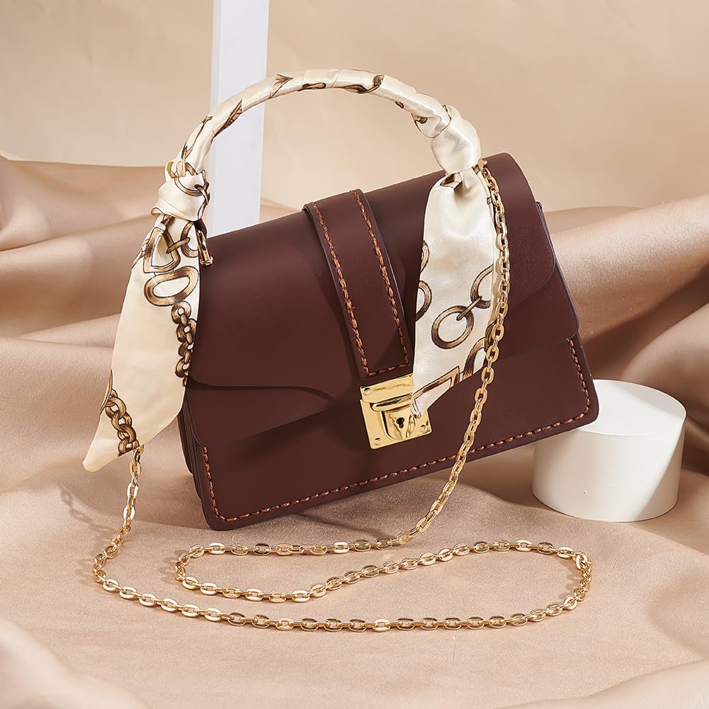 WADORN DIY Crossbody Tas Maken Kits, PU Lederen Schoudertas Naaiset Met Instructie Handgemaakte Satchel Handtas Maken Kit Portemonnee Naaikit voor Vrouwen Handwerk Gift, 18x7x12cm (Zwart Wit