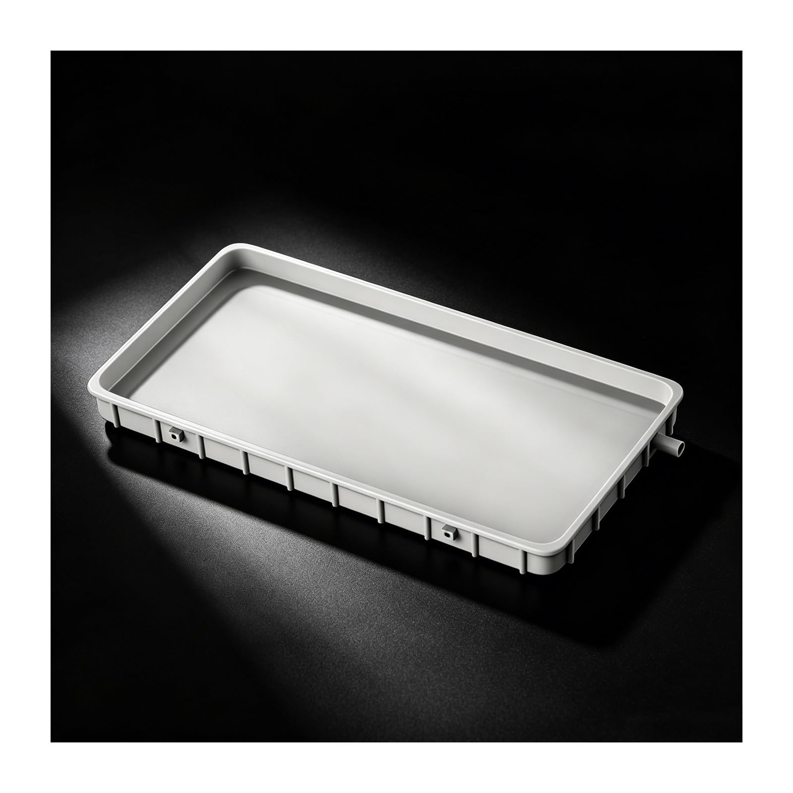 YFAURNDE Window Air Conditioner Drain Pan, Square Water Heater Pan, Suitable for Indoor and Outdoor Window Type Air Conditioners; Features a Universal Drainage Design.(4m,80 * 32.5CM/31.5 * 12.8in)