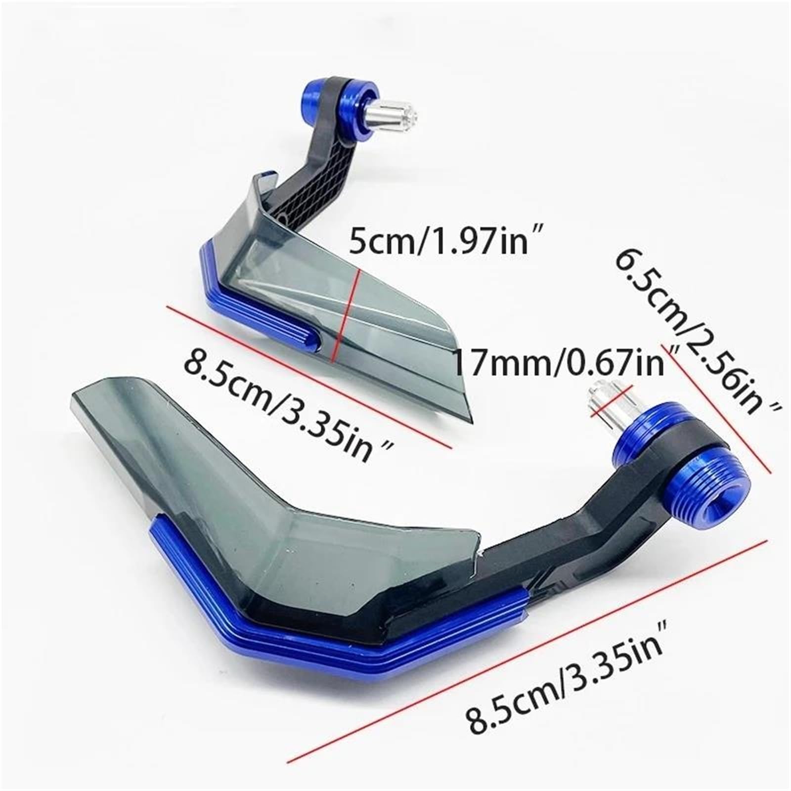 Manubrio Mano Scudo Paramani Per Motocicletta Per Benelli 502c TRK 502 502x 251 Per Leoncino BJ 500 250 TNT125 300 600 Parabrezza Manopole Paramani Moto Protezione(Colore6)