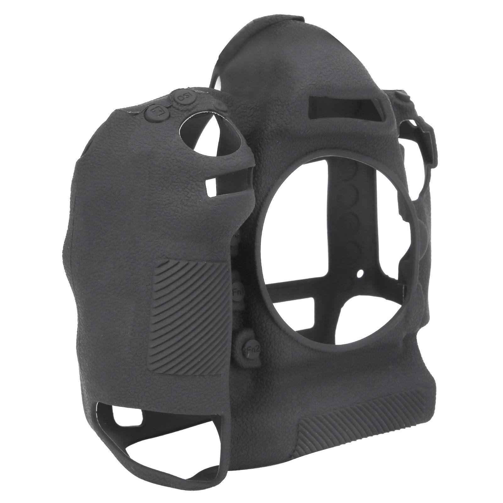 Custodia protettiva in silicone per fotocamera D5, resistente, elastica, morbida al tatto, custodia protettiva per tutto il corpo per D5 DSLR nera