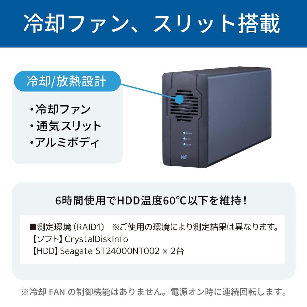 Amazon.co.jp: ラトックシステム USB 10Gbps RAID ケース 3.5 インチ