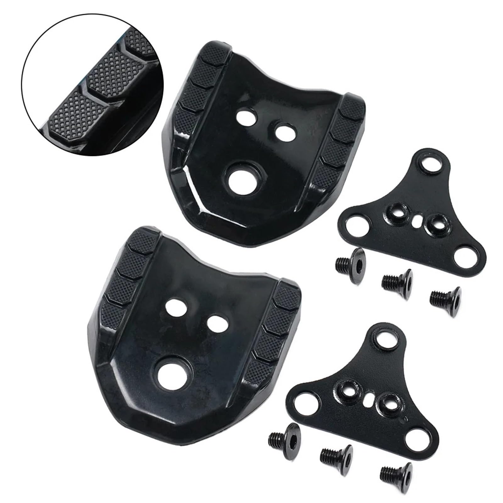 Piastra per Lucchetto per Bicicletta MTB/da Strada/Bicicletta Adattatore per Scarpe SPD Tacchetta per/S/h/i/m/a/n/o/- H51/SH56 Supporto stabilizzatore Antiscivolo per Bicicletta