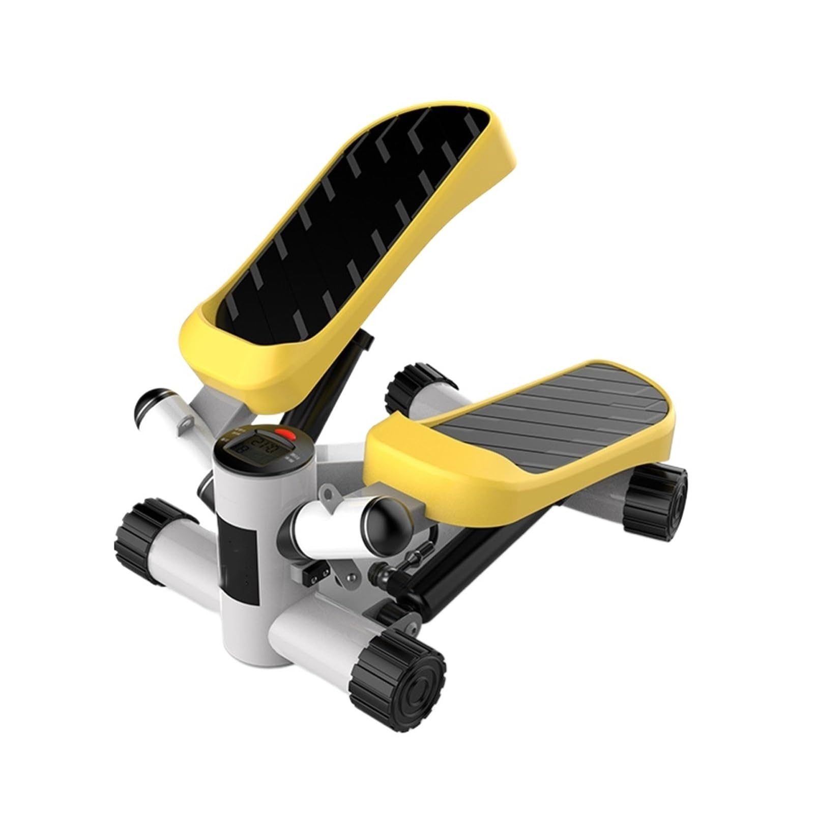 Pedale Allenatore Step Machine sotto la scrivania, trainer portatile for la riabilitazione delle gambe dei piedi con pedale grande, trainer compatto con monitor LCD for palestra in casa e in ufficio
