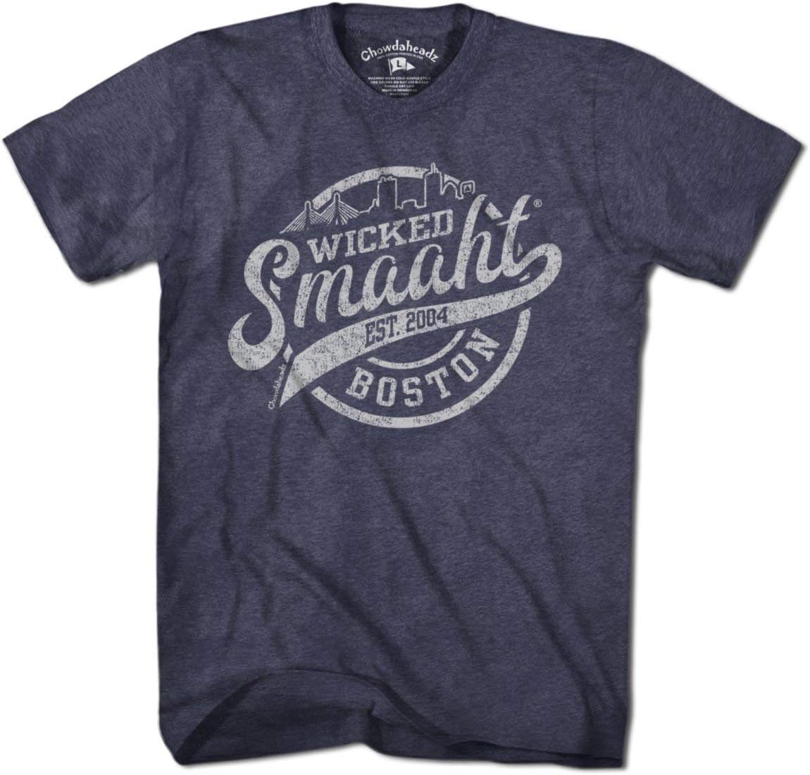 Wicked Smaaht Boston Skyline T-Shirt