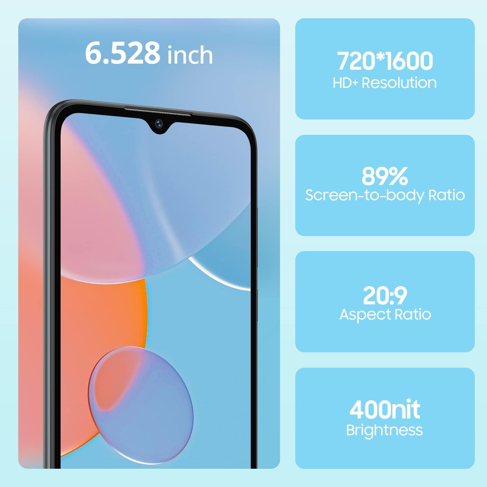 Amazon.com: Blackview Unlocked Cell Phone A55, 4780mAh Battery, 4G
