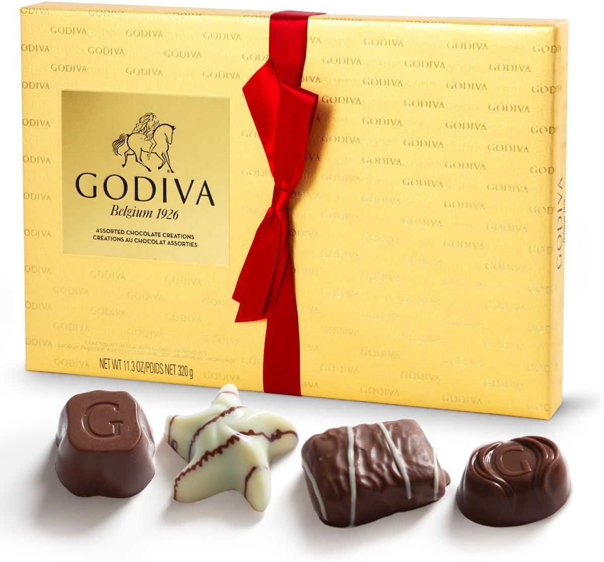 GodivaGourmet Chocolate Gift 27 Piece Assorted Milk