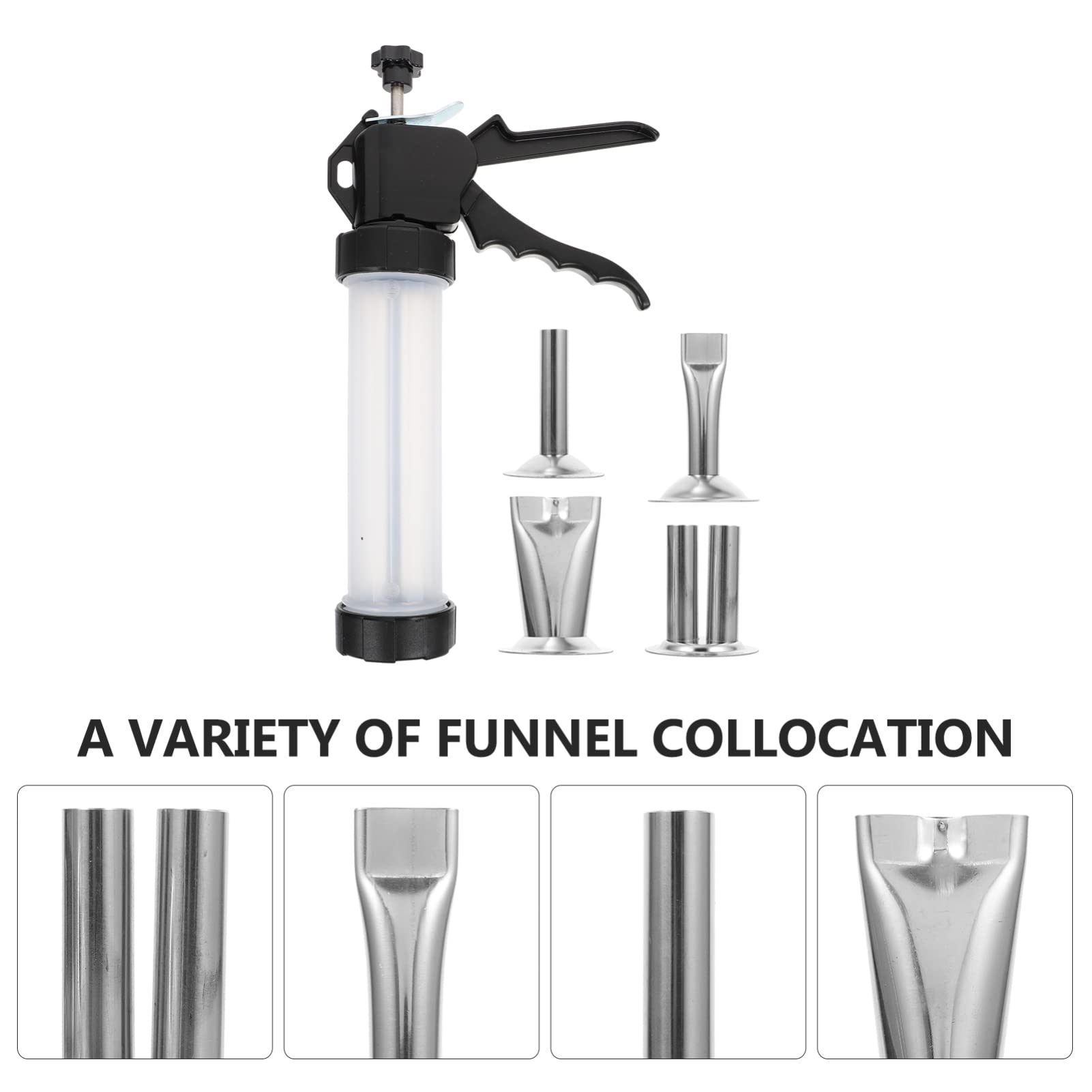 VINTORKY Homemade Sausage Tool Sausage Processing Supplies Stainless Steel Easy Filling