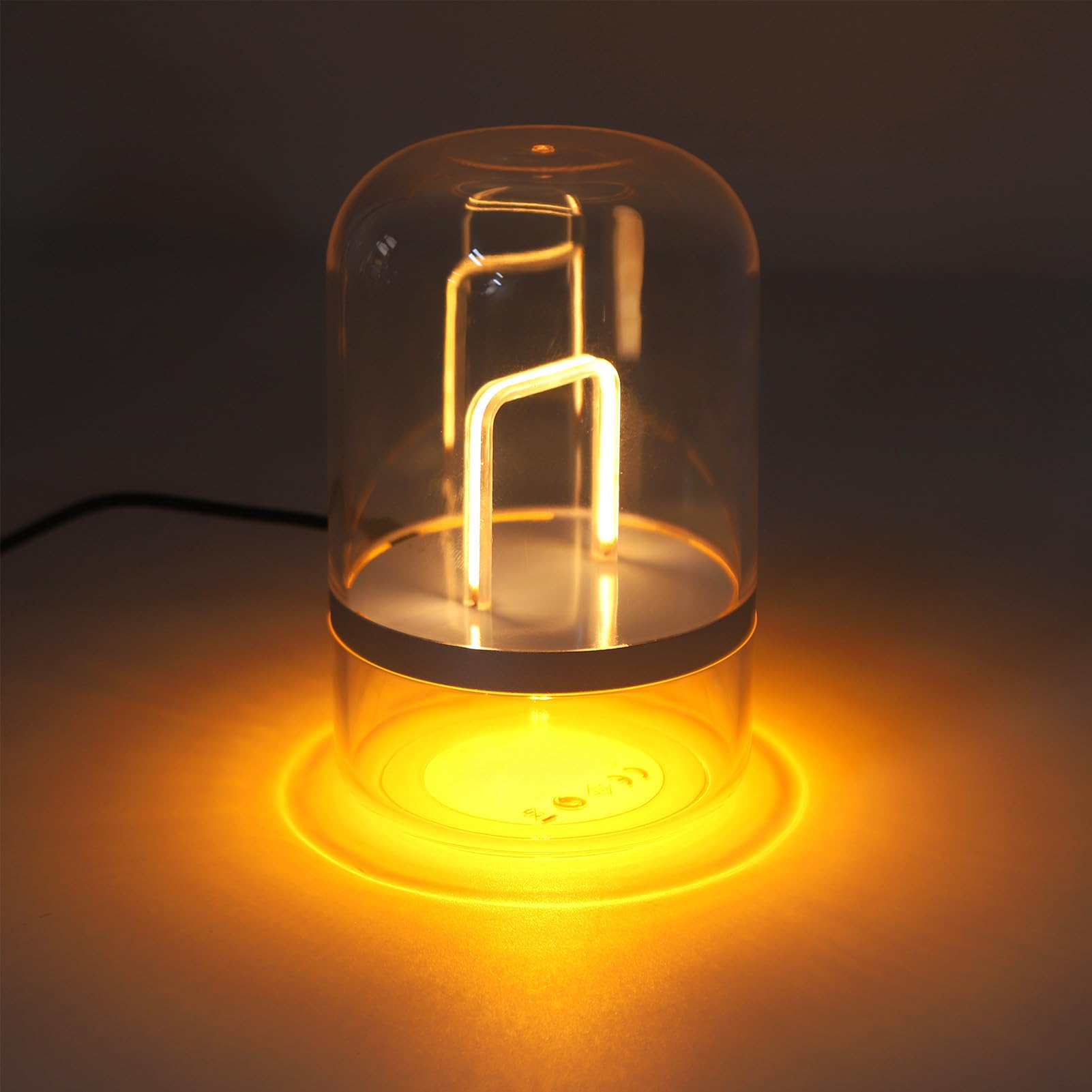 Luz WiFi de Larga Distancia, Lámpara de Noche de Mesa Interactiva para, Elegante par de Luces Nocturnas para Pareja con Control Remoto